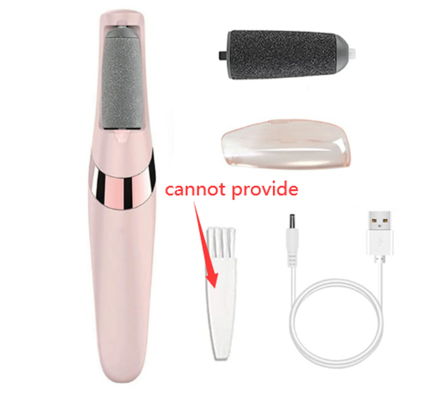 Electric Foot Callus Remover: Portable Pedicure Sander for Smooth Feet